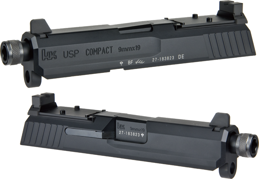 Detonator CNC Aluminum RMR Cut MOS Slide Set for Tokyo Marui USP