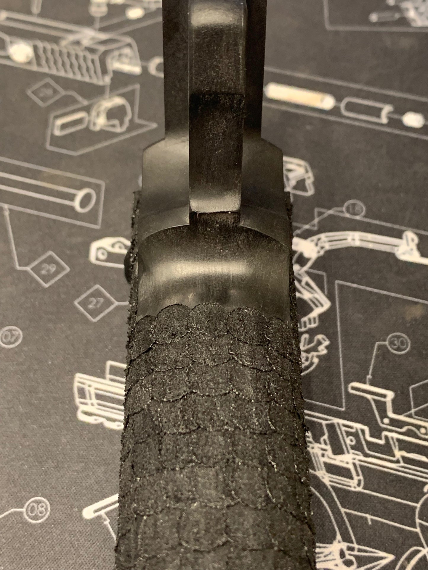 Boomarms Custom OMNI / JW3 style Hi-capa Lower Grip for Marui Airsoft GBB series - T-Style version