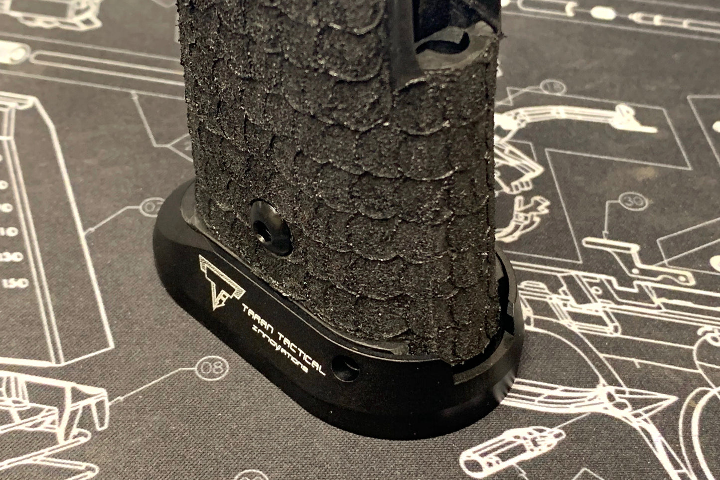 Boomarms Custom OMNI / JW3 style Hi-capa Lower Grip for Marui Airsoft GBB series - T-Style version