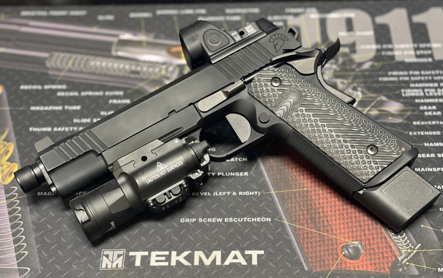 LIKISEI 1911 Extended Magazine for Marui / Army / WE 1911 GBB series