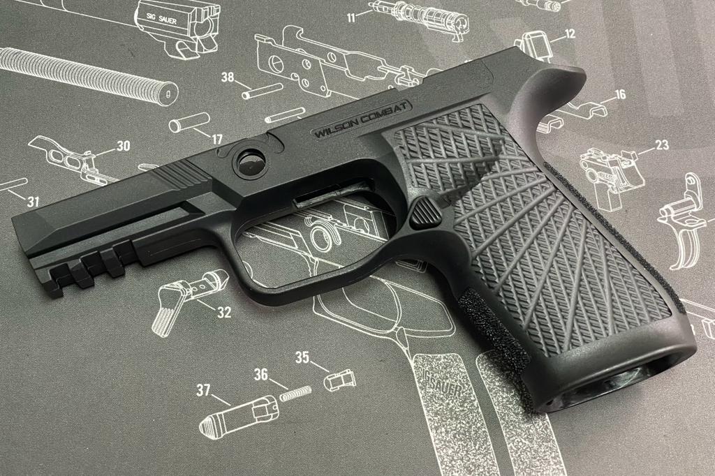 Bomber P320 WC Style POLYMER FRAME FOR SIG / VFC M17/M18 GBB