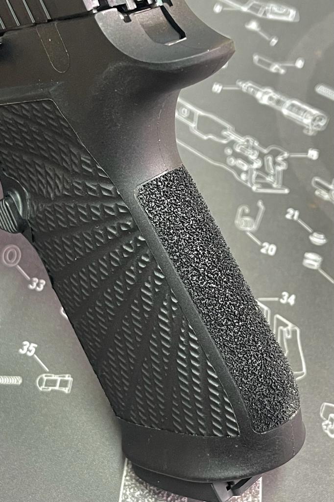 Bomber P320 WC Style POLYMER FRAME FOR SIG / VFC M17/M18 GBB SERIES ( CARRY SIZE ) - BLACK