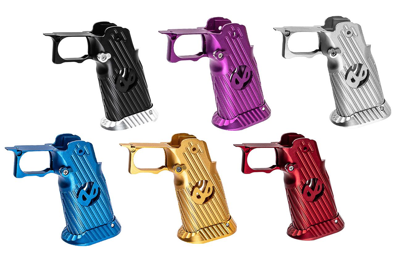Bomber CNC Aluminum ( INF logo style ) Grip for Marui Hi-CAPA GBB sereis - Type C