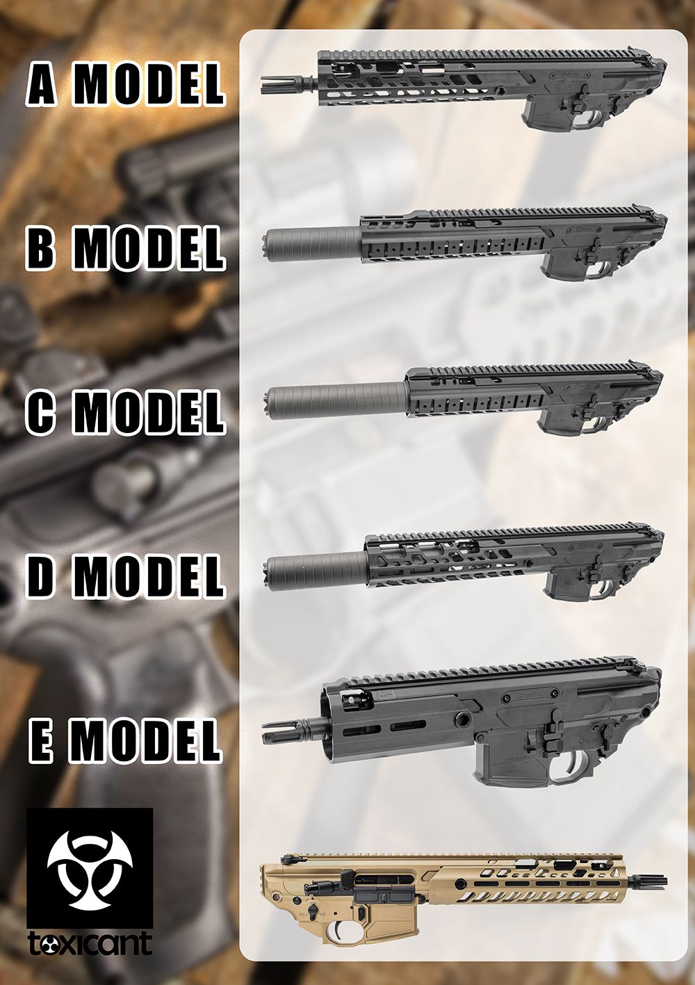 Toxicant MCX Virtus Style Premium Conversion Kit For TM MWS GBBR System - Type A