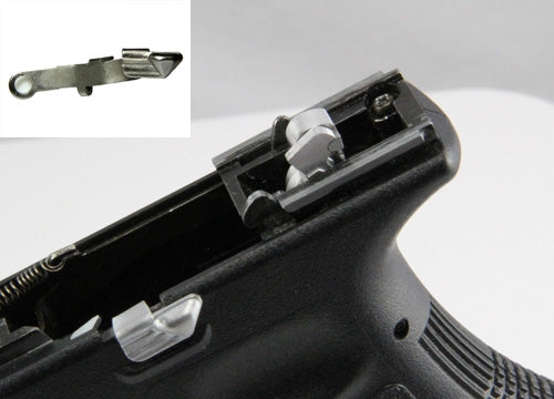 Guns Modify Extended Slide Stop for Marui G17/18C Airsoft GBB series - Black
