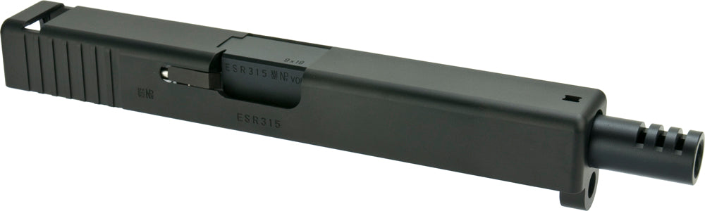 Detonator CNC Aluminum Slide Set ( Cobra ) for Marui G18C style Airsoft GBB - Black ( 2020 Version )