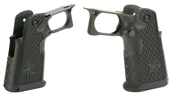 Nova STI STACCATO C2 POLYMER GRIP ( Compact size ) for Marui Hi-Capa GBB series - Black