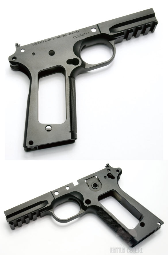 Detonator CNC Colt Combat Unit Aluminum Rail Frame for Tokyo Marui M45A1 / MEU / M1911A1 GBB series