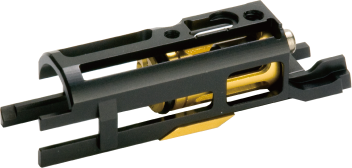 Nova CNC Aluminum Adjustable Blowback Housing for Marui Hicapa / MEU / 1911 GBB series - Black