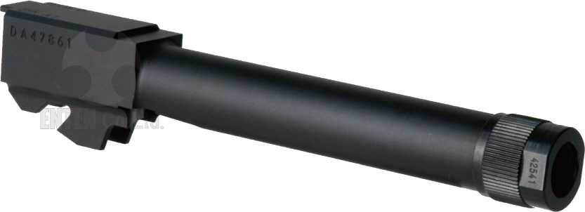 Detonator CNC Aluminum GLK Factory Type Silencer Compatible Threaded Outer Barrel For Umarex / GHK Glock 17 Gen 3 GBB Pistol Airsoft ( 14mm CCW ) ( G17 Gen 3 )