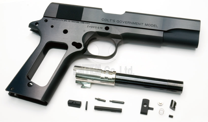 Bomber Colt S70 CNC Aluminum Slide & Frame Kit for Marui Airsoft 1911 series - Black