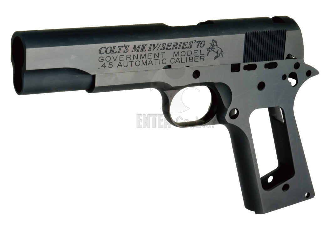 Bomber Colt S70 CNC Aluminum Slide & Frame Kit for Marui Airsoft 1911 series - Black