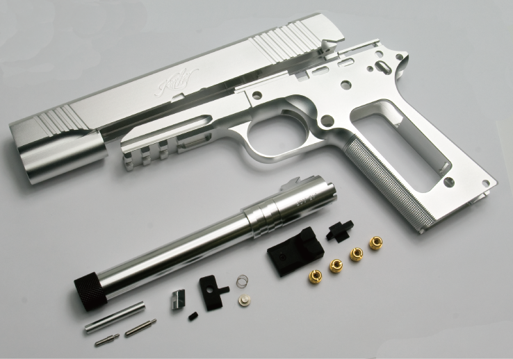 Bomber CNC Aluminum Slide & Frame "Kimber TLE/RL II (TFS)" Kit for Marui Airsoft 1911 series