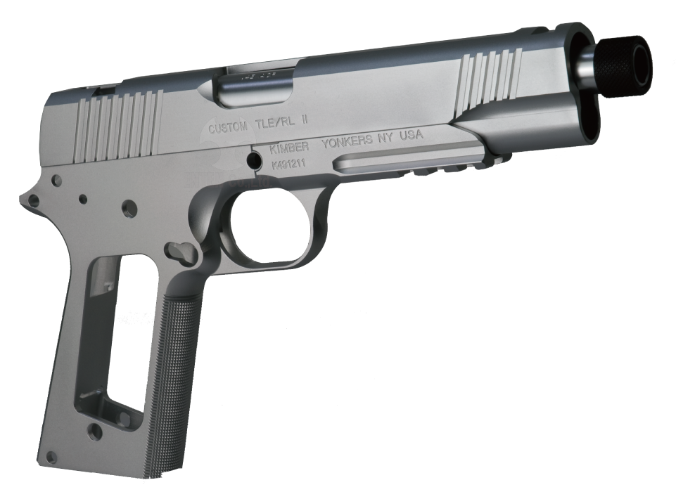 Bomber CNC Aluminum Slide & Frame "Kimber TLE/RL II (TFS)" Kit for Marui Airsoft 1911 series