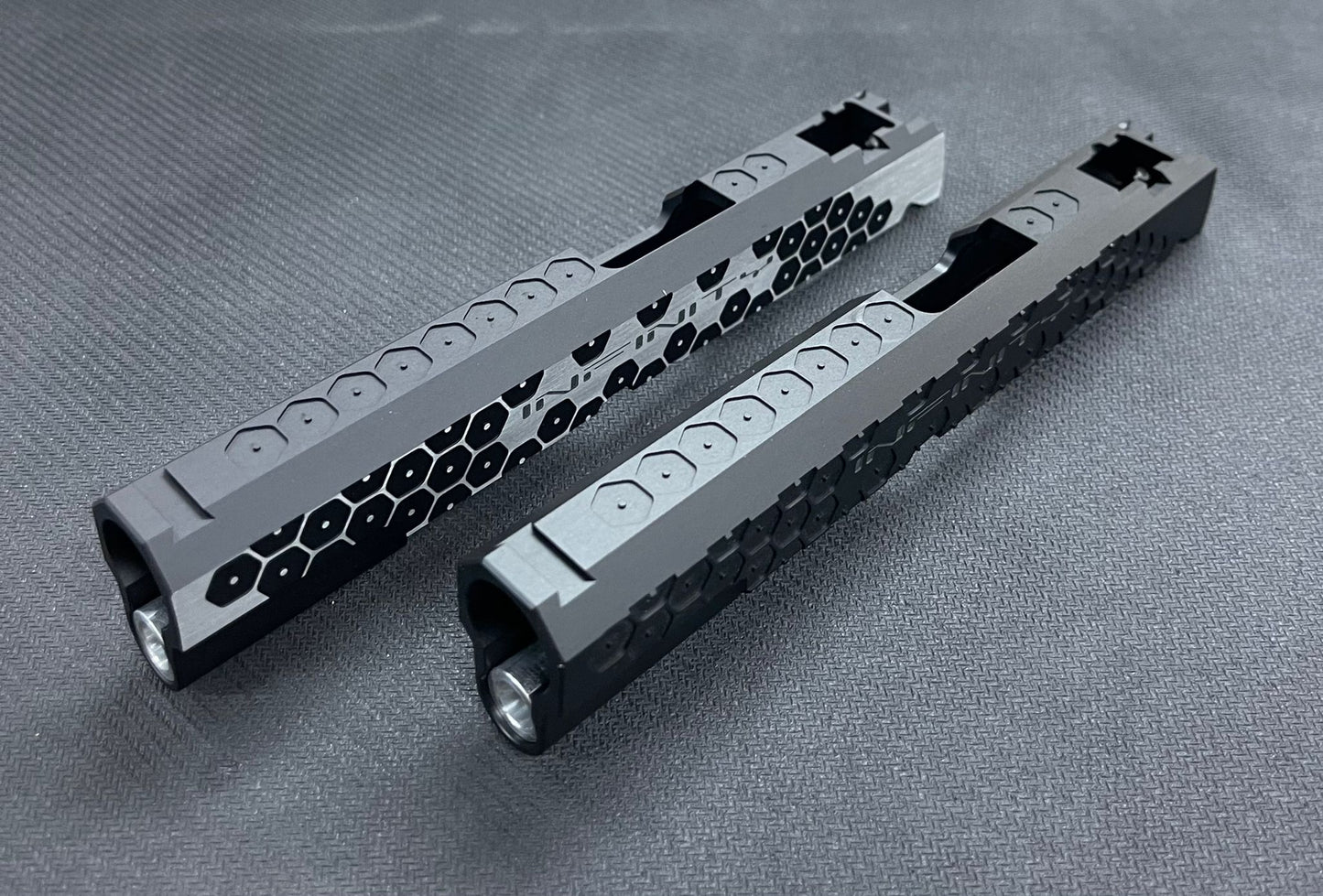 Bomber CNC Aluminum ( HEX style ) slide for TM Airsoft Hi-Capa GBB Pistol series