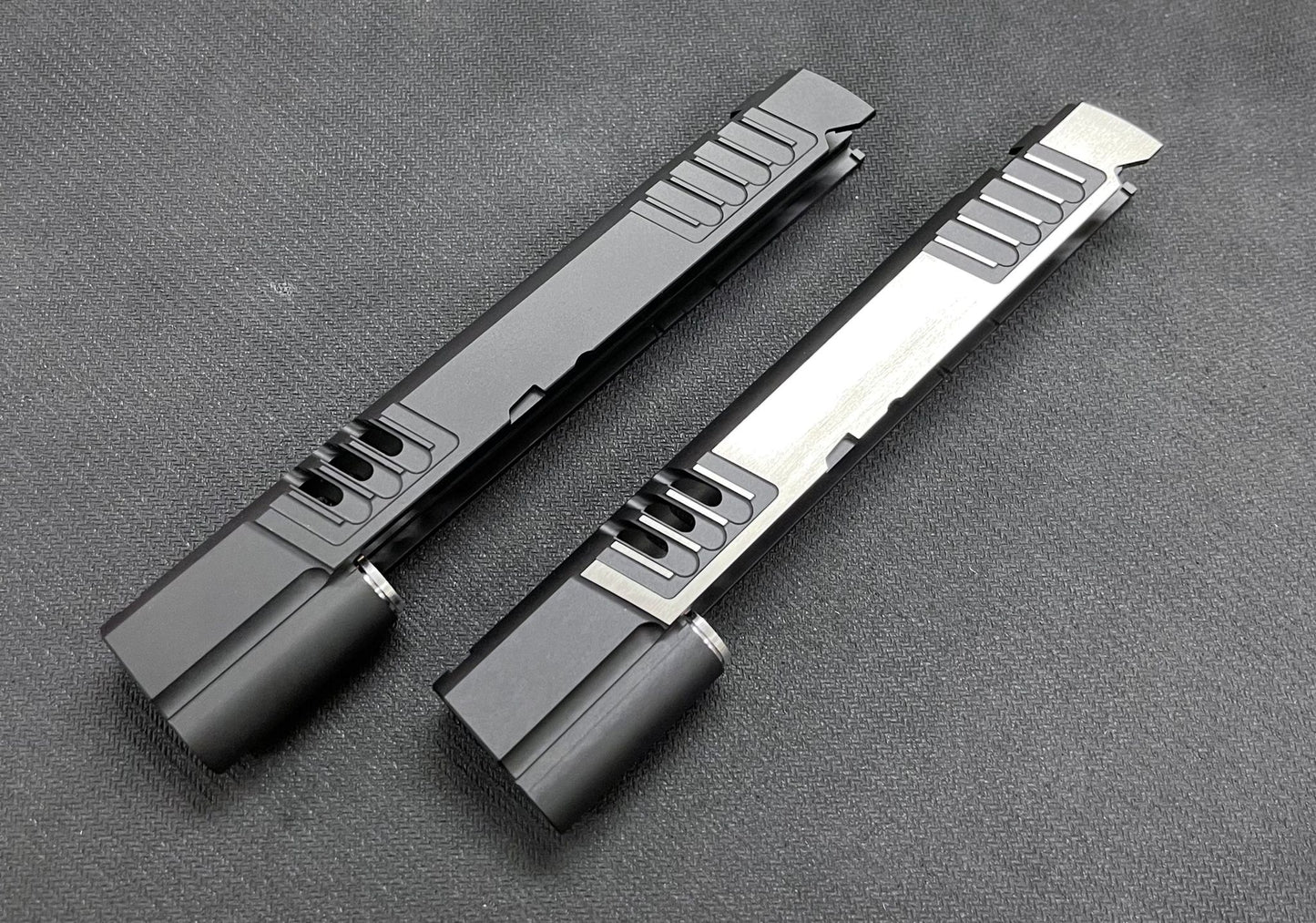 Bomber CNC Aluminum ( Stacto style ) slide for TM Airsoft Hi-Capa GBB Pistol series