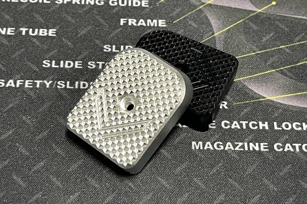 Bomber CNC Aluminum P320 ( Legion type) Magazine Basepad for SIG / VFC M17 / M18 GBB Magazine