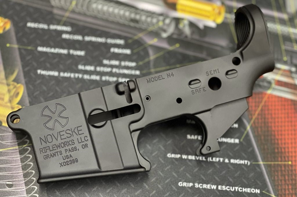 Bomber CNC Aluminum Nov style Lower receiver for Tokyo Marui MWS GBB series