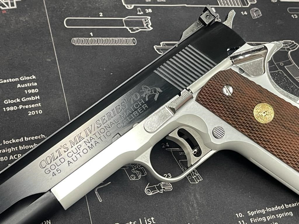 Boomarms Custom - Colt Goldcup (Two tone) 1911 Airsoft Pistol - Limited