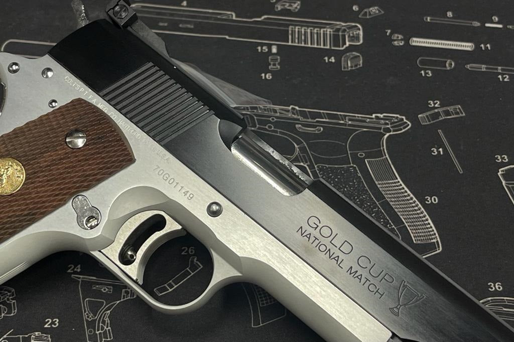 Boomarms Custom - Colt Goldcup (Two tone) 1911 Airsoft Pistol - Limited