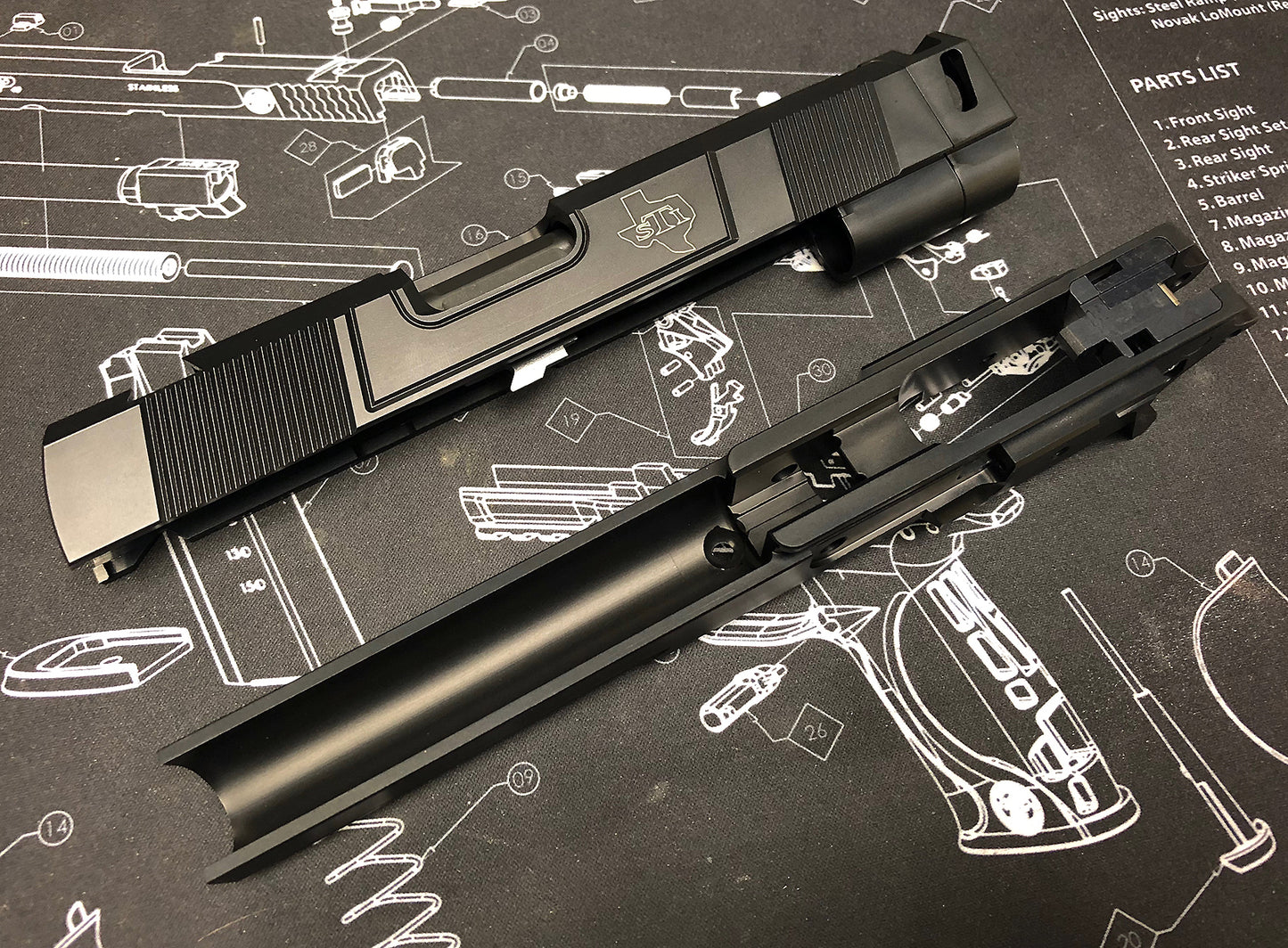Gunsmith Bros CNC Aluminum **Costa Carry Comp kit set for Tokyo Marui Hi-capa 5.1 Airsoft GBB series