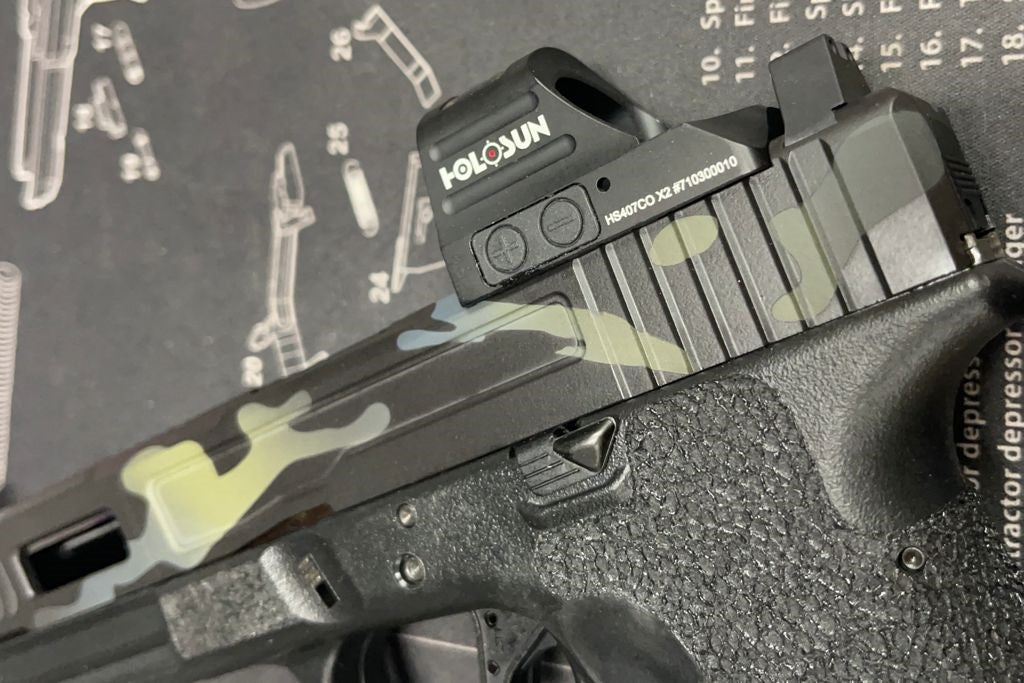 Boomarms Custom - FI style G34 Urban Camo GBB ( Cerakote version )