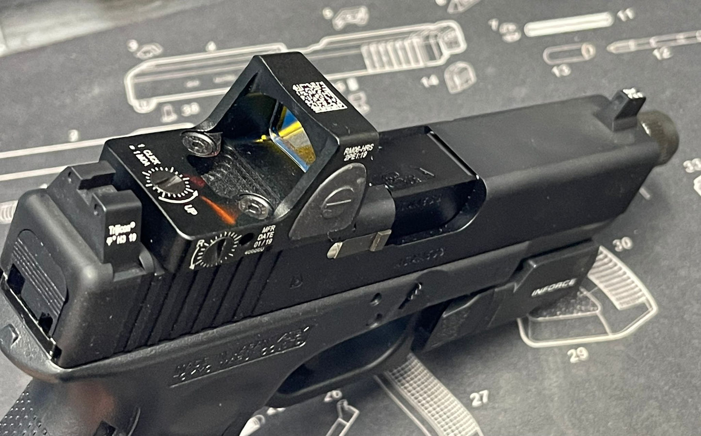 Boomarms Custom - G19 Gen4 MOS GBB **SOCOM MK27 Mod 2** - Marui version