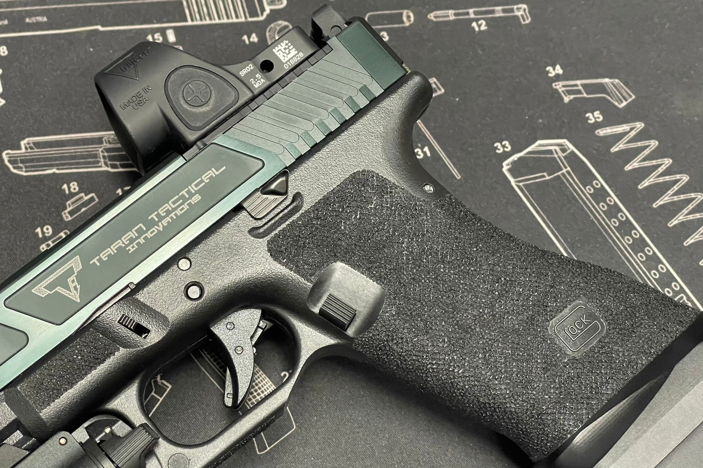 Boomarms Custom T STYLE G34 MOS GBB - 2022 version