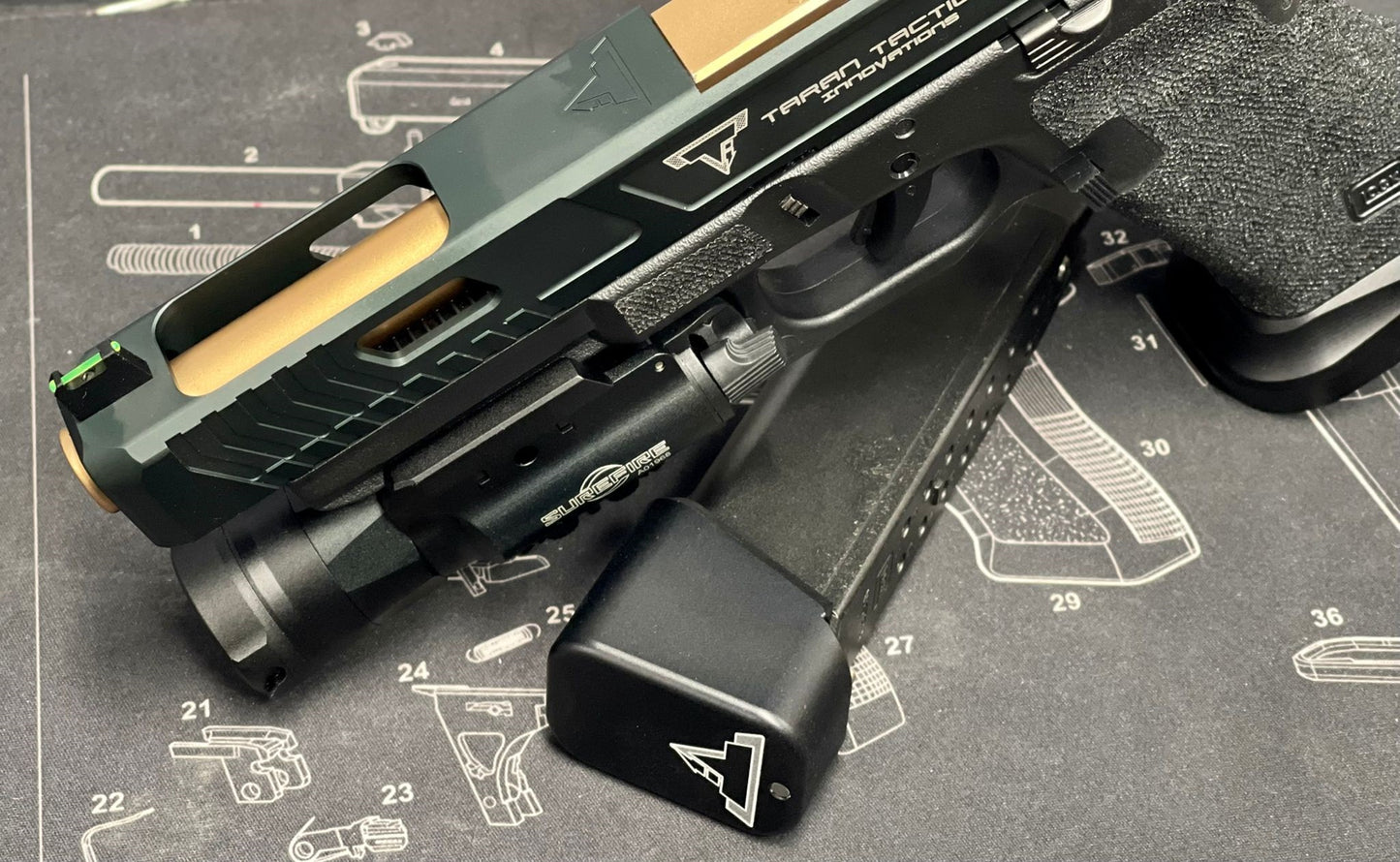 Boomarms Custom T STYLE G34 MOS GBB - 2022 version