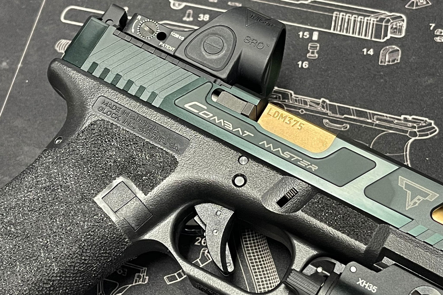 Boomarms Custom T STYLE G34 MOS GBB - 2022 version