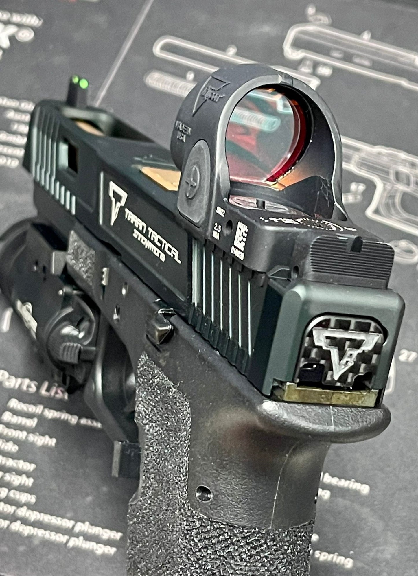 Boomarms Custom T STYLE G34 MOS GBB - 2022 version