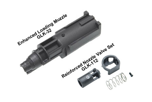 Guarder Enhanced Piston Head Set for Marui/KJ G17/18/22/34 GBB series