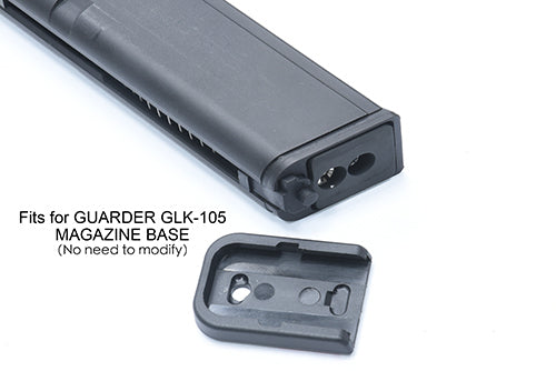 Guarder Aluminum Magazine Base Mount for Marui G17/18C/22/34 GBB