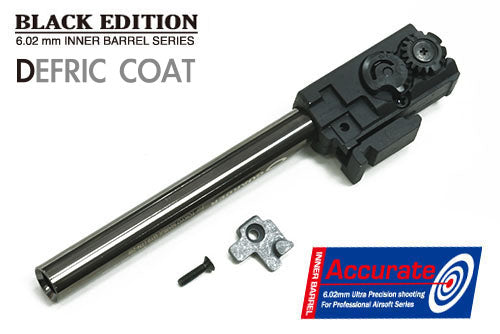 Guarder 6.02 inner Barrel with Chamber Set for Marui G19 GBB series -Black Edition