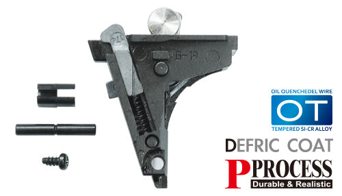 Guarder Steel Rear Chassis Set for MARUI G17 Gen4 / G19 Gen3 / 4 GBB series
