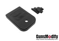 Guns Modify Magazine Base Pad for Marui / GM G-Series Magazine - Black