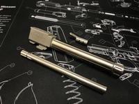 Guns Modify Stainless Thread Barrel ( KKM ) for Tokyo Marui G17/18C GBB G-series - Silver (14mm -)