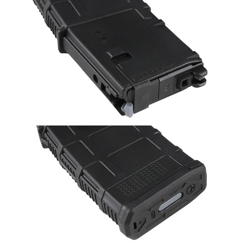Guns Modify EVO MWS 35Rds Gas Magazine for Marui Airsoft MWS GBB Series - P-style