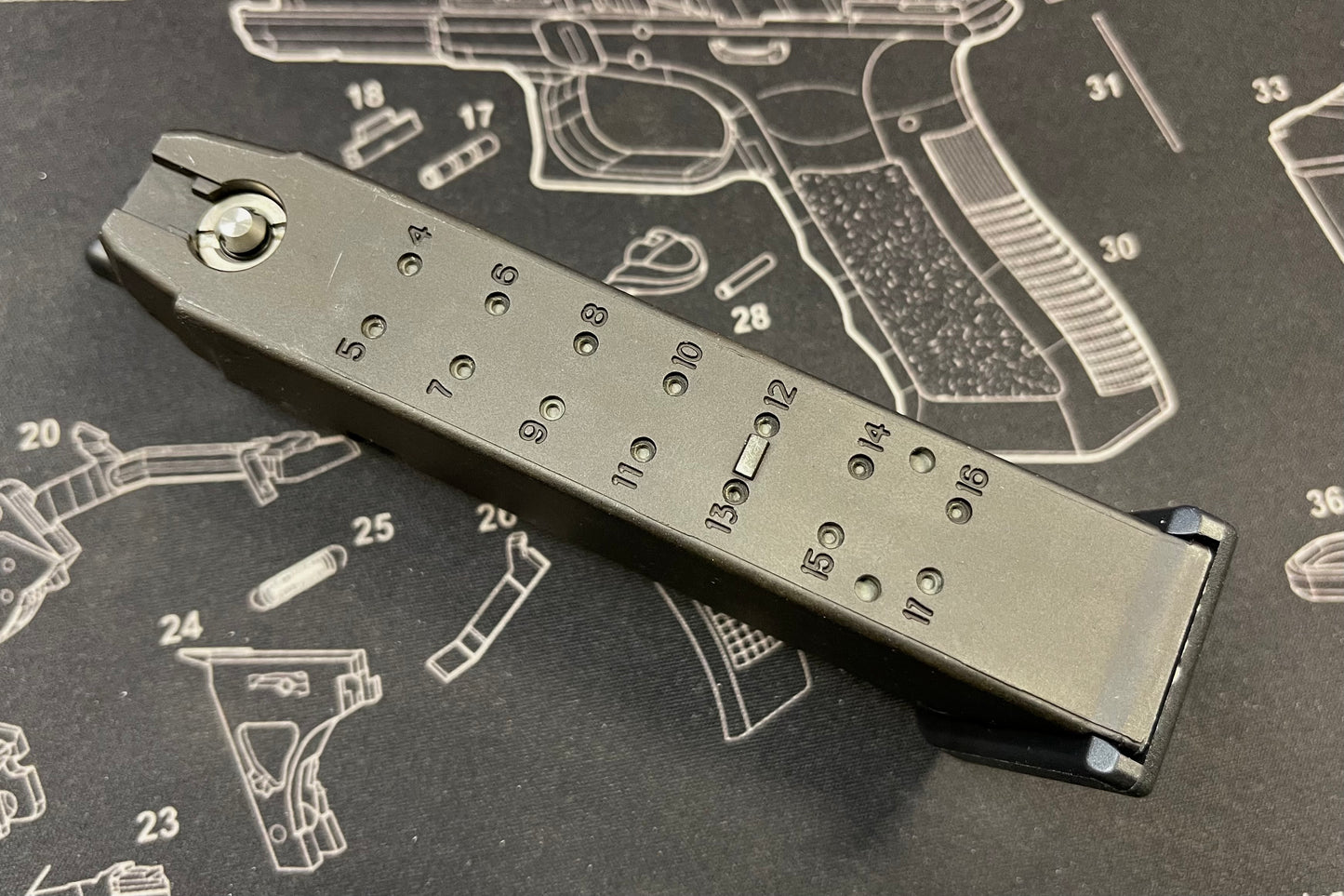 Guns modify Upgraded magazine for Marui Gen3/4 G-series