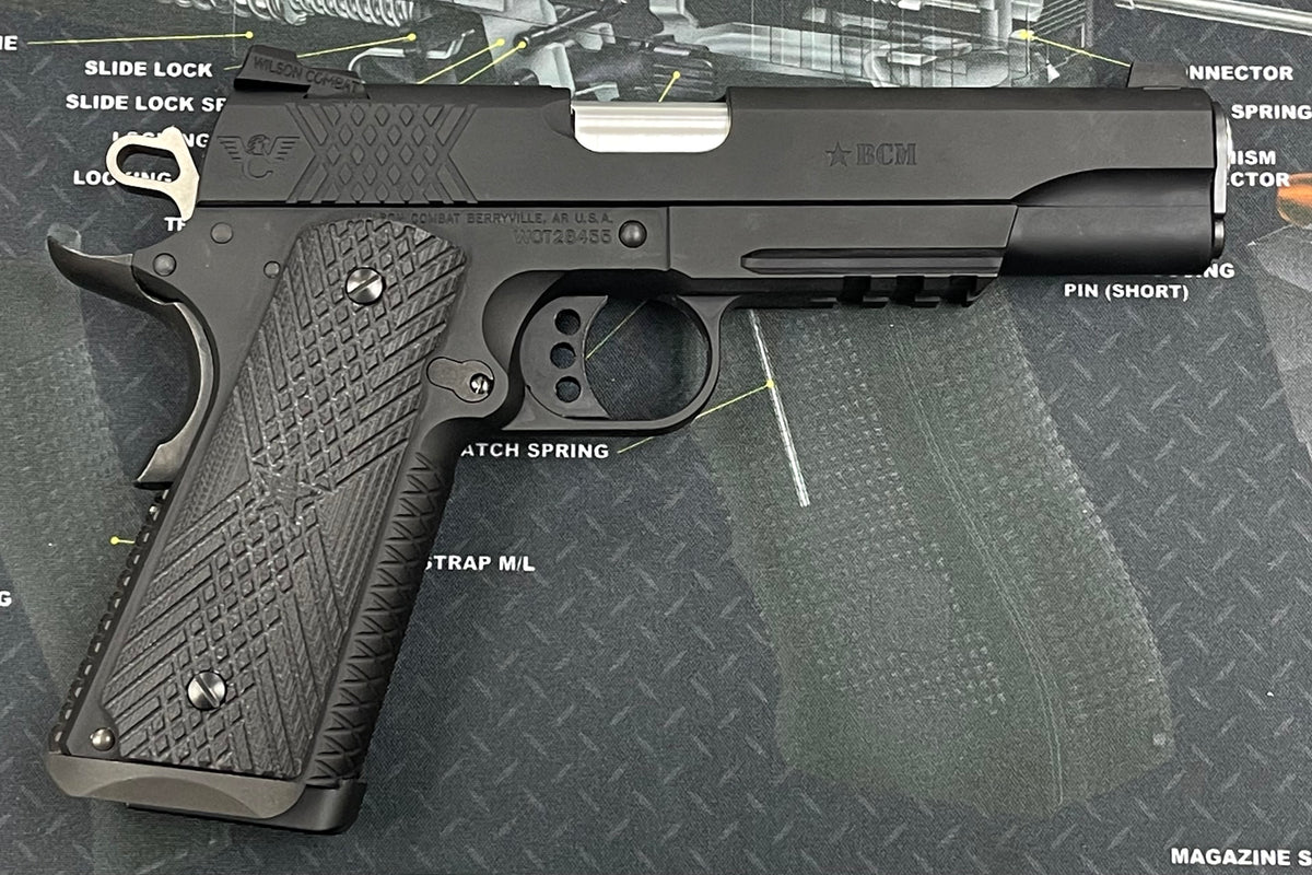 BOMBER AIRSOFT つらかっ BAC 1911 Wilson Combat/BCM XTAC 1911タイプ スチールマグウェルハウジング  東京マルイ