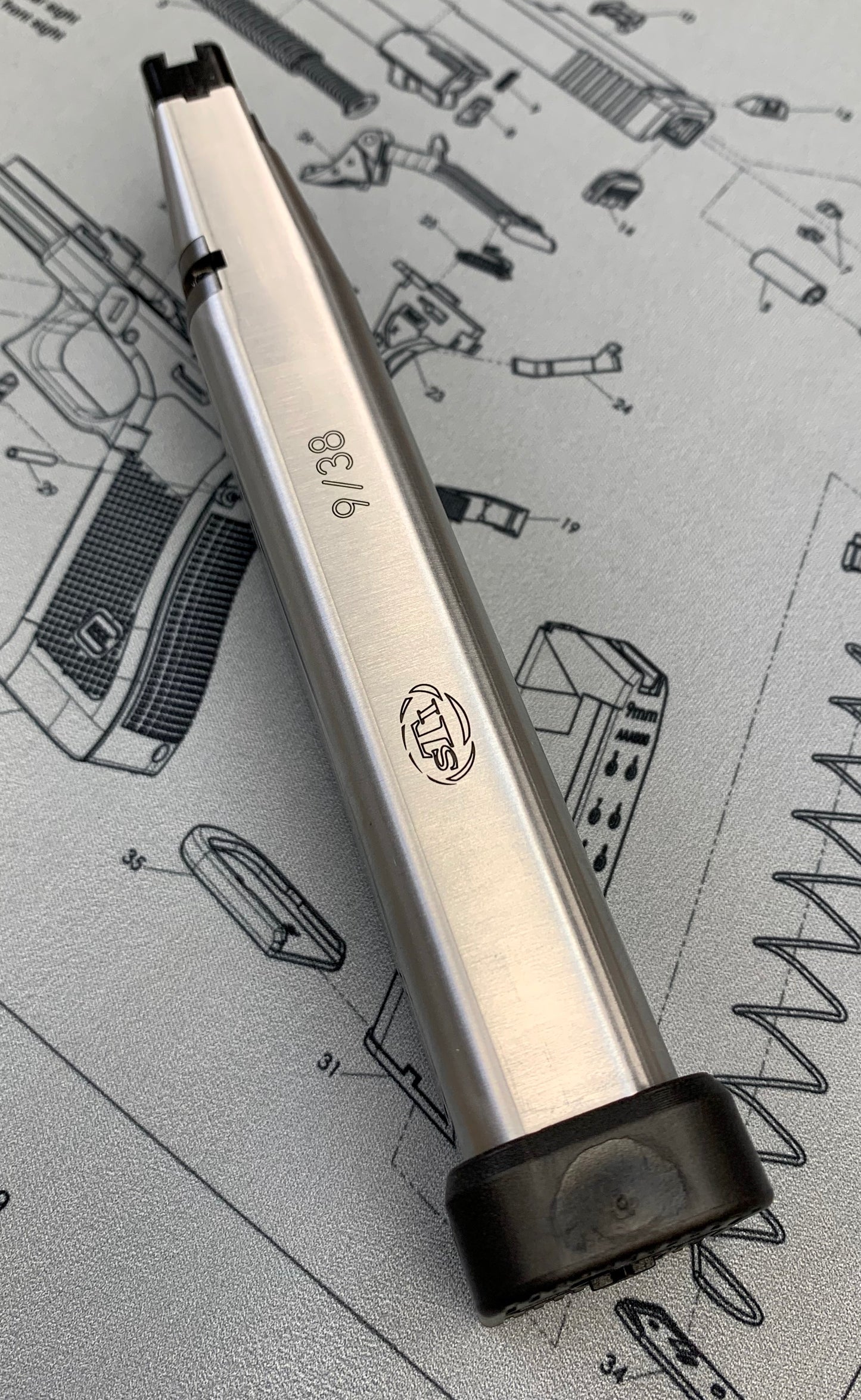 FPR STI style HI-CAPA Magazine 126MM (24 rds) - Real Type