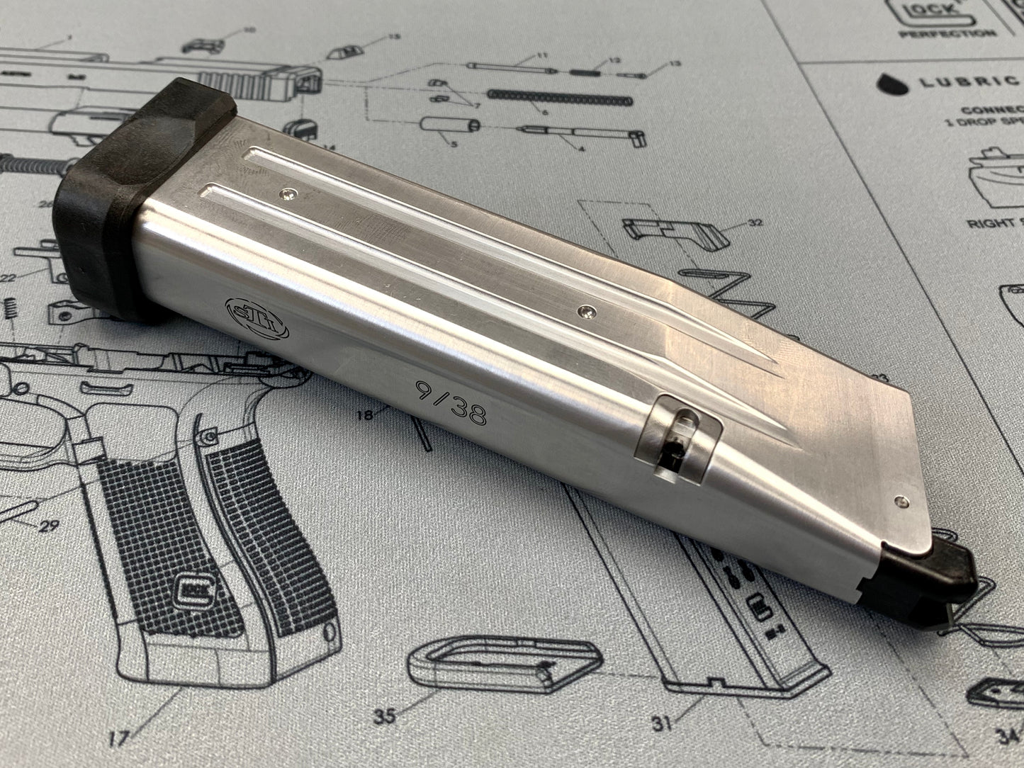 FPR STI style HI-CAPA Magazine 150MM (30 rds) - Real Type