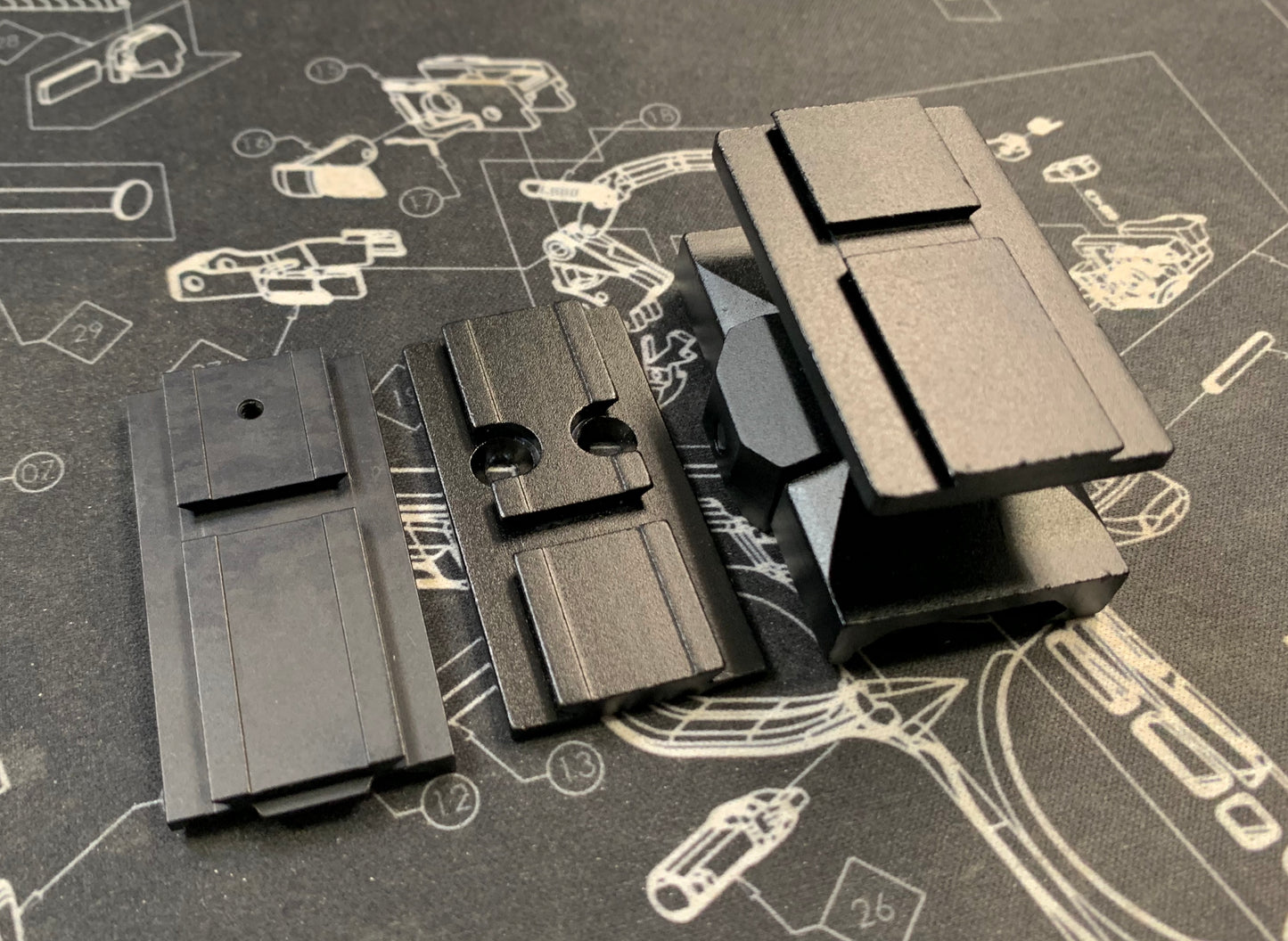 Sotac AcRo-type ( P1 ) Red Dot Sight - Black
