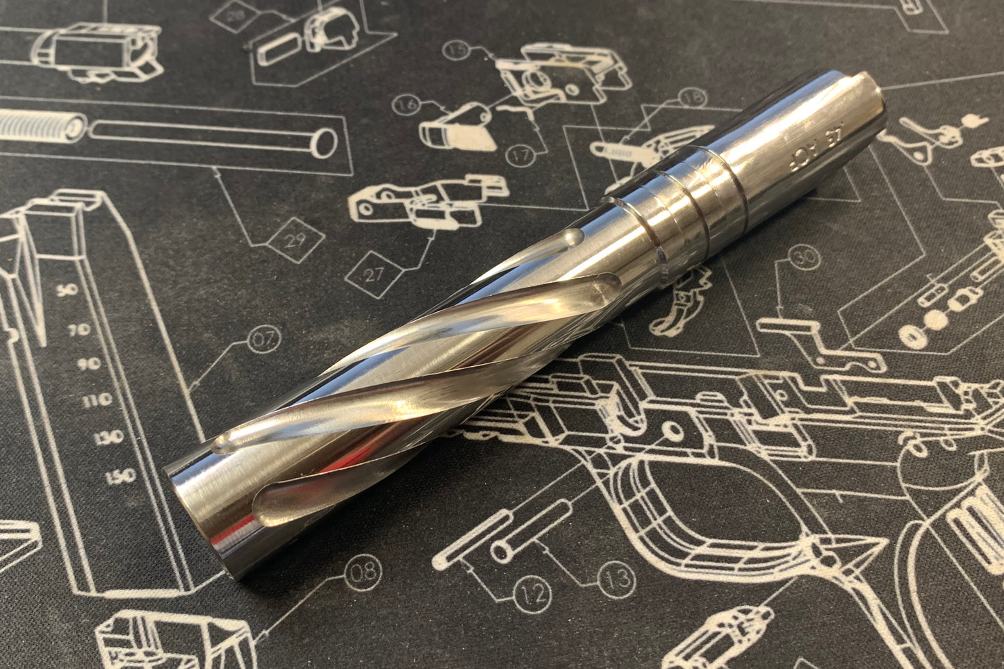 5KU Tornado 5 Inch Stainless Outer Barrel for TM HiCapa GBB series