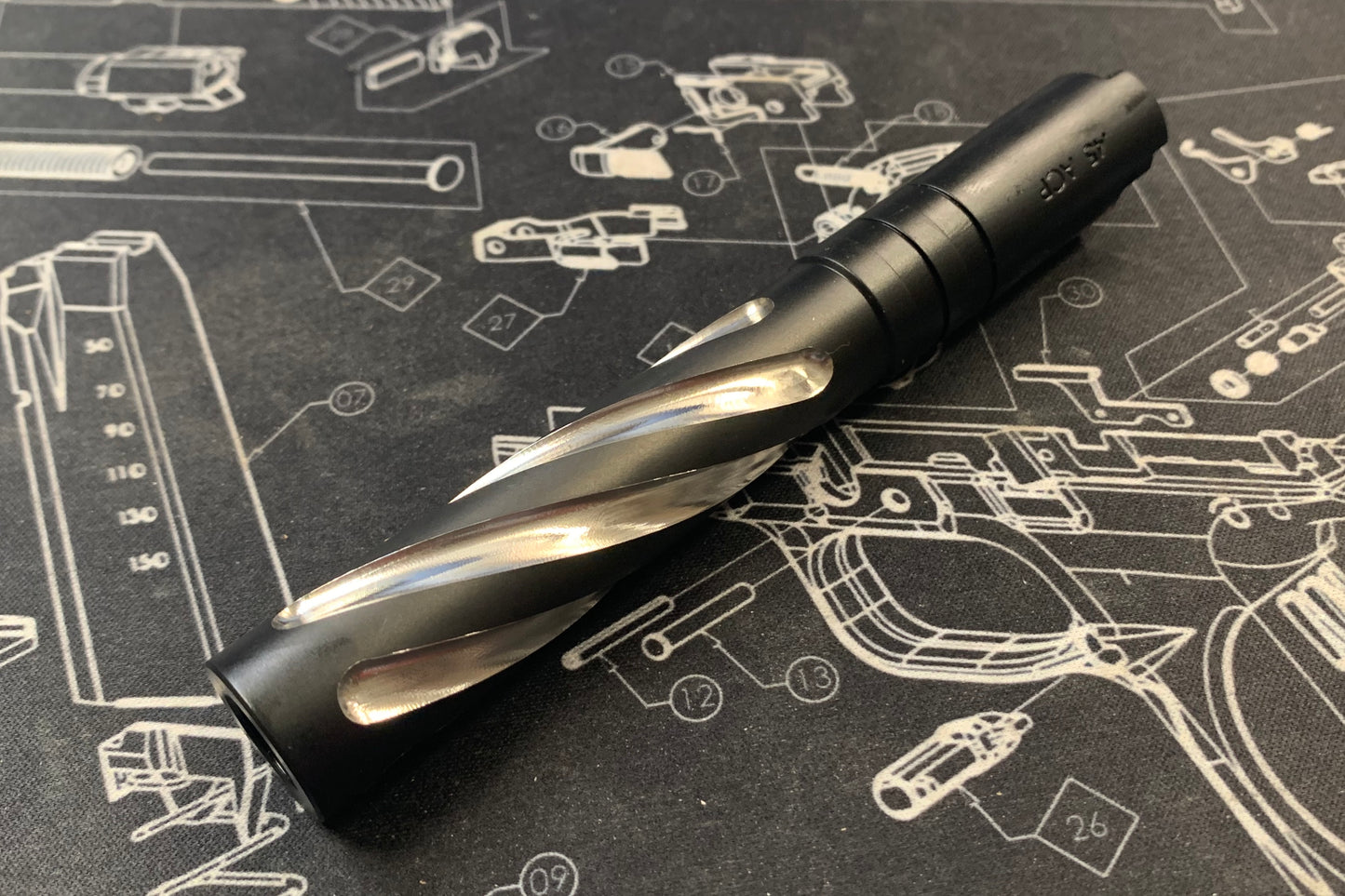 5KU Tornado 5 Inch Stainless Outer Barrel for TM HiCapa GBB series