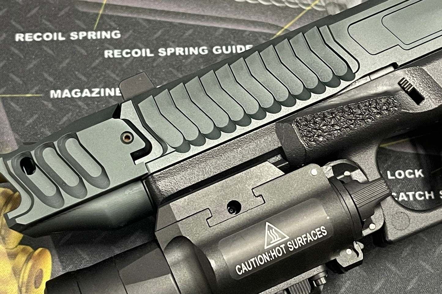Boomarms Custom - LK style G19 Tactical GBB