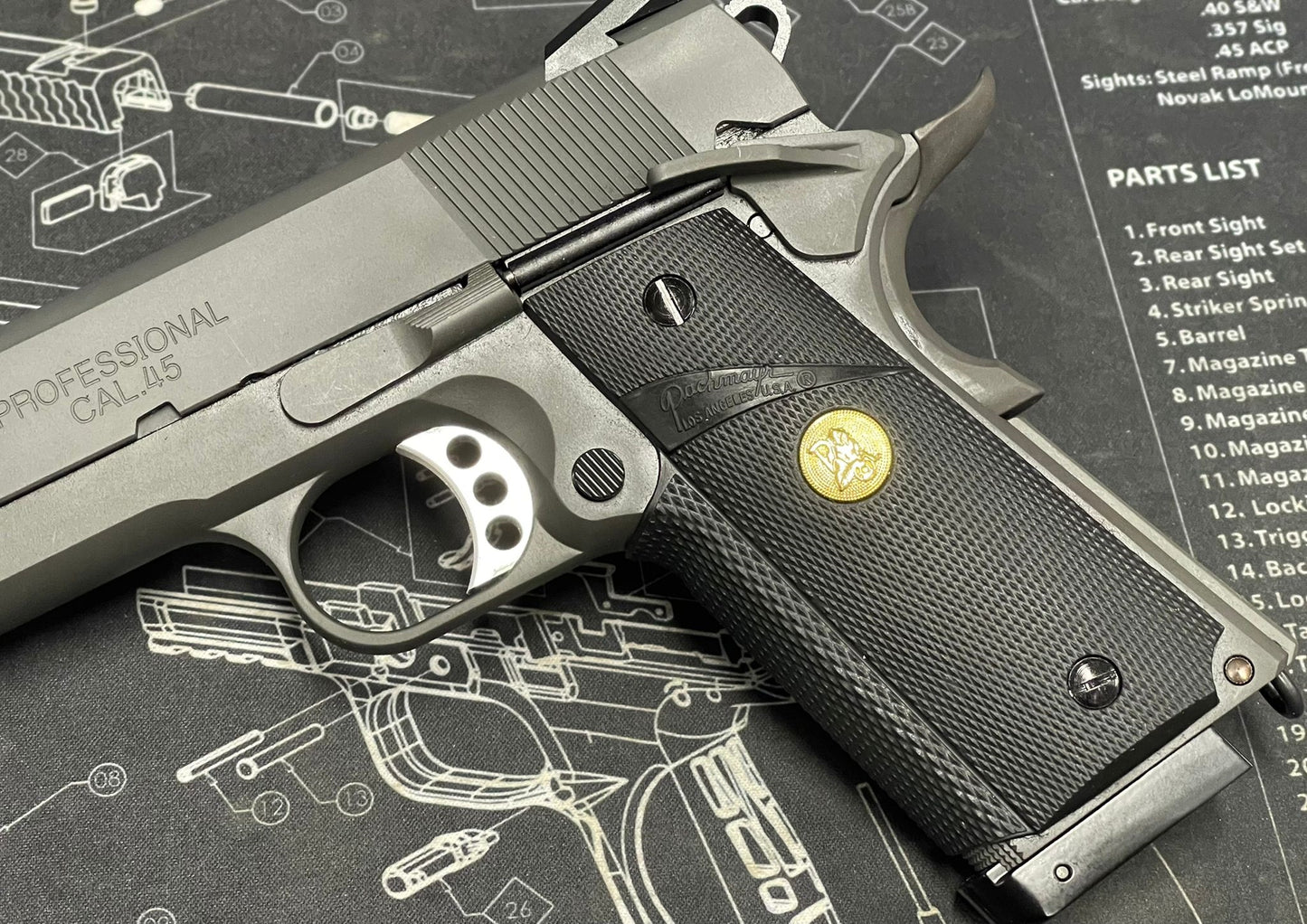 LIKISEI M.E.U. Full Steel CO2 Airsoft GBB
