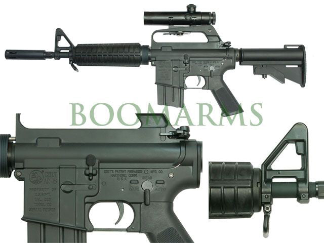 Nova - M16A1 CNC Aluminum Receiver + XM177E1 Front Handguard set for Tokyo Marui MWS GBB series