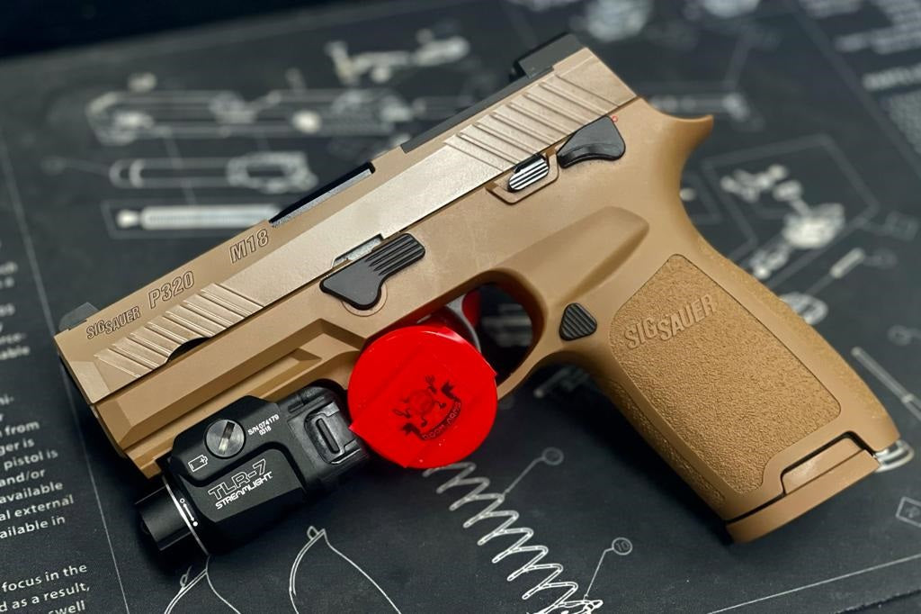 Boomarms Custom - SIG M18 Commercial version Airsoft GBB - Cerakote Coyote Tan