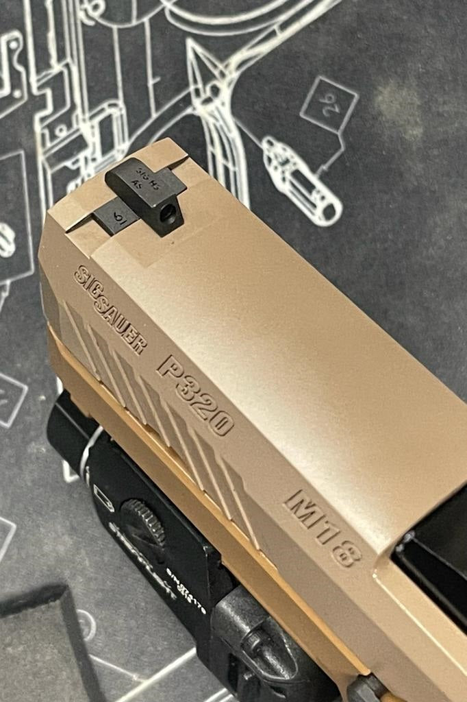 Boomarms Custom - SIG M18 Commercial version Airsoft GBB - Cerakote Coyote Tan